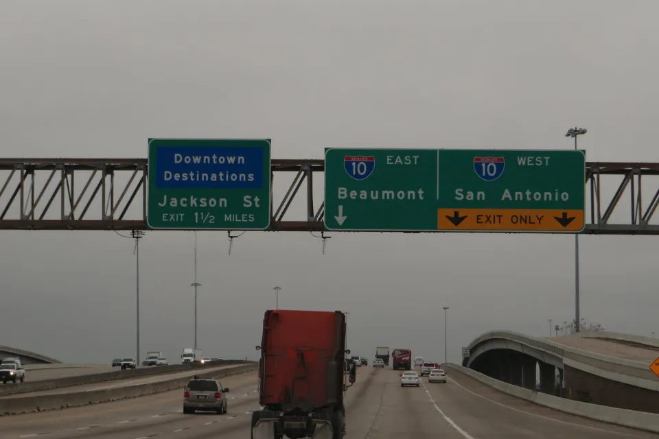 Junction of U.S. Route 59 and Interstate 10, Houston, Texas